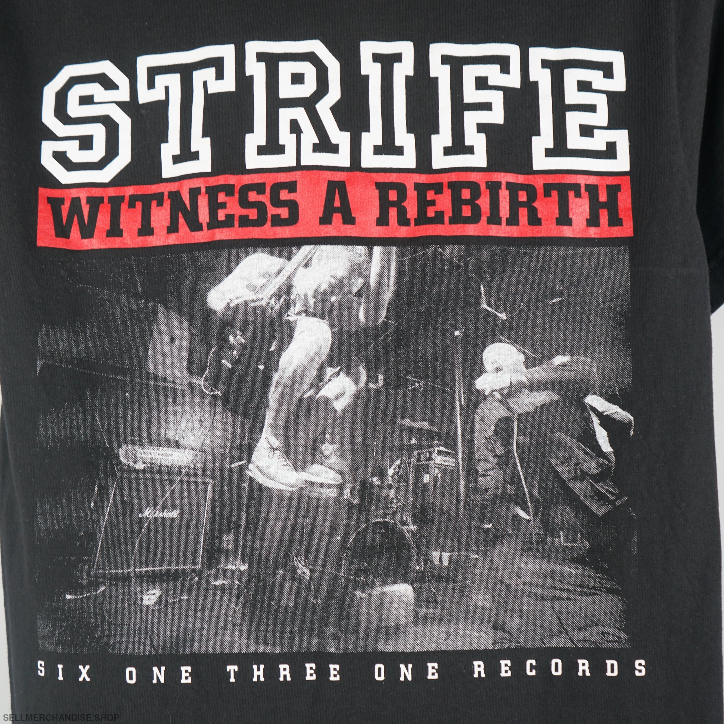 Vintage 2000s Strife Hardcore Band T-Shirt