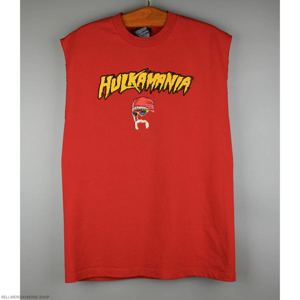 Vintage 2000s WWE Hulk Hogan Hulkamanian T-Shirt