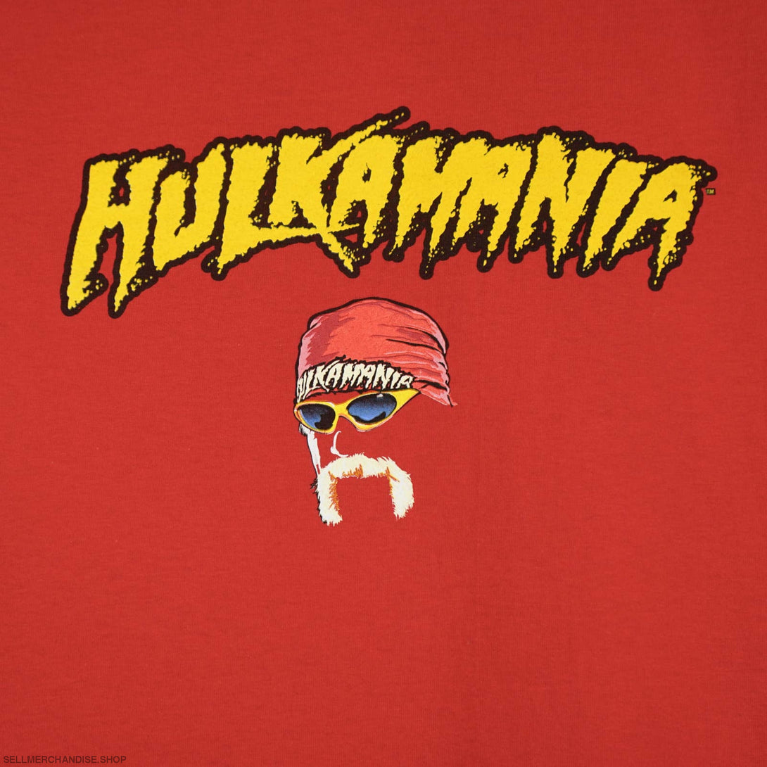 Vintage 2000s WWE Hulk Hogan Hulkamanian T-Shirt