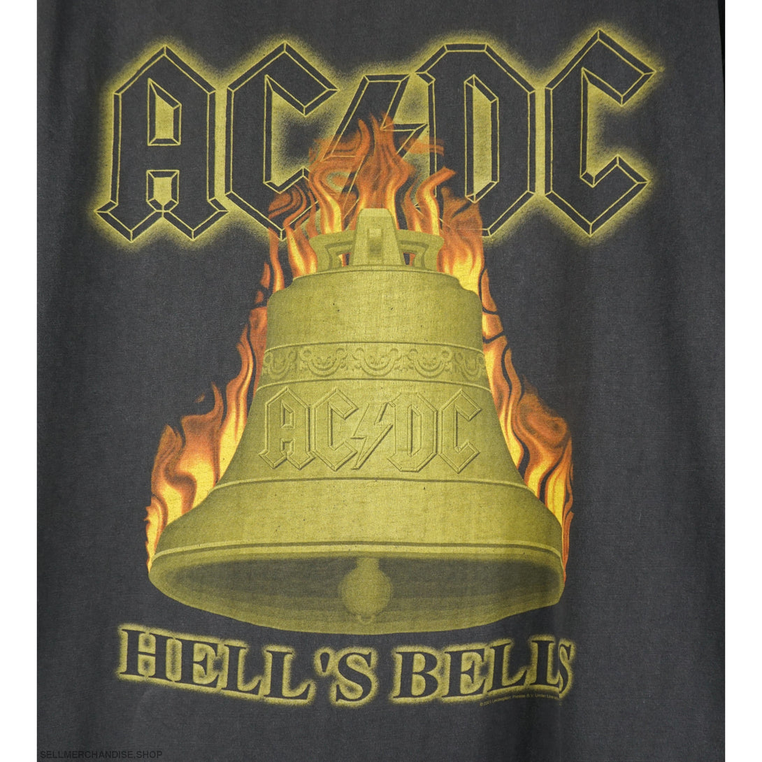 Vintage 2001 ACDC t-shirt Hells Bells