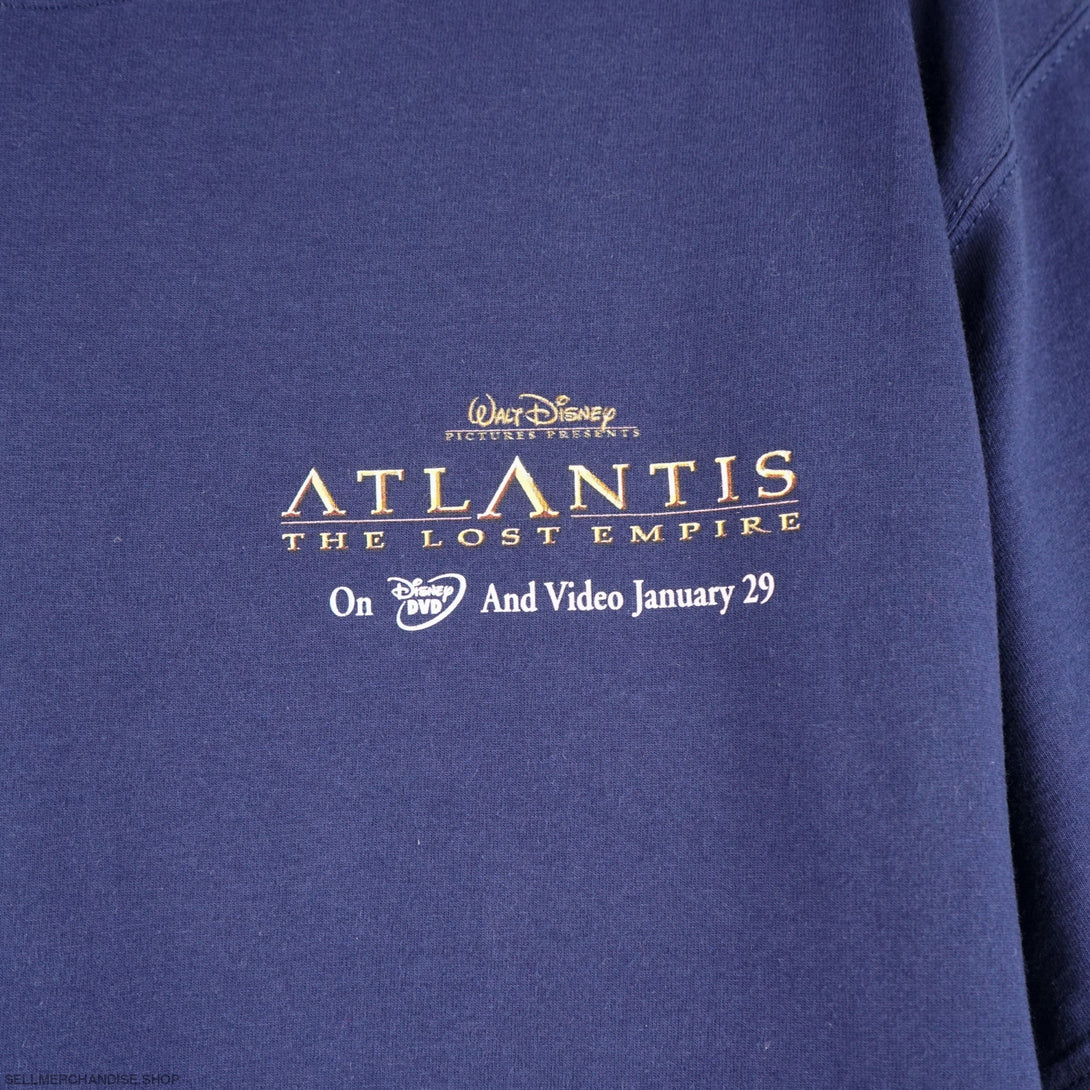 Vintage 2001 Atlantis: The Lost Empire t-shirt