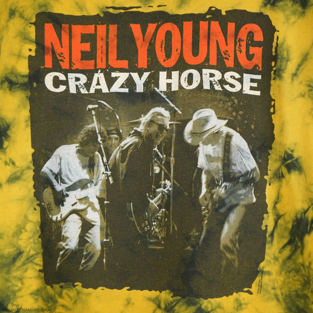 Vintage 2001 Neil Young Crazy Horse t-shirt