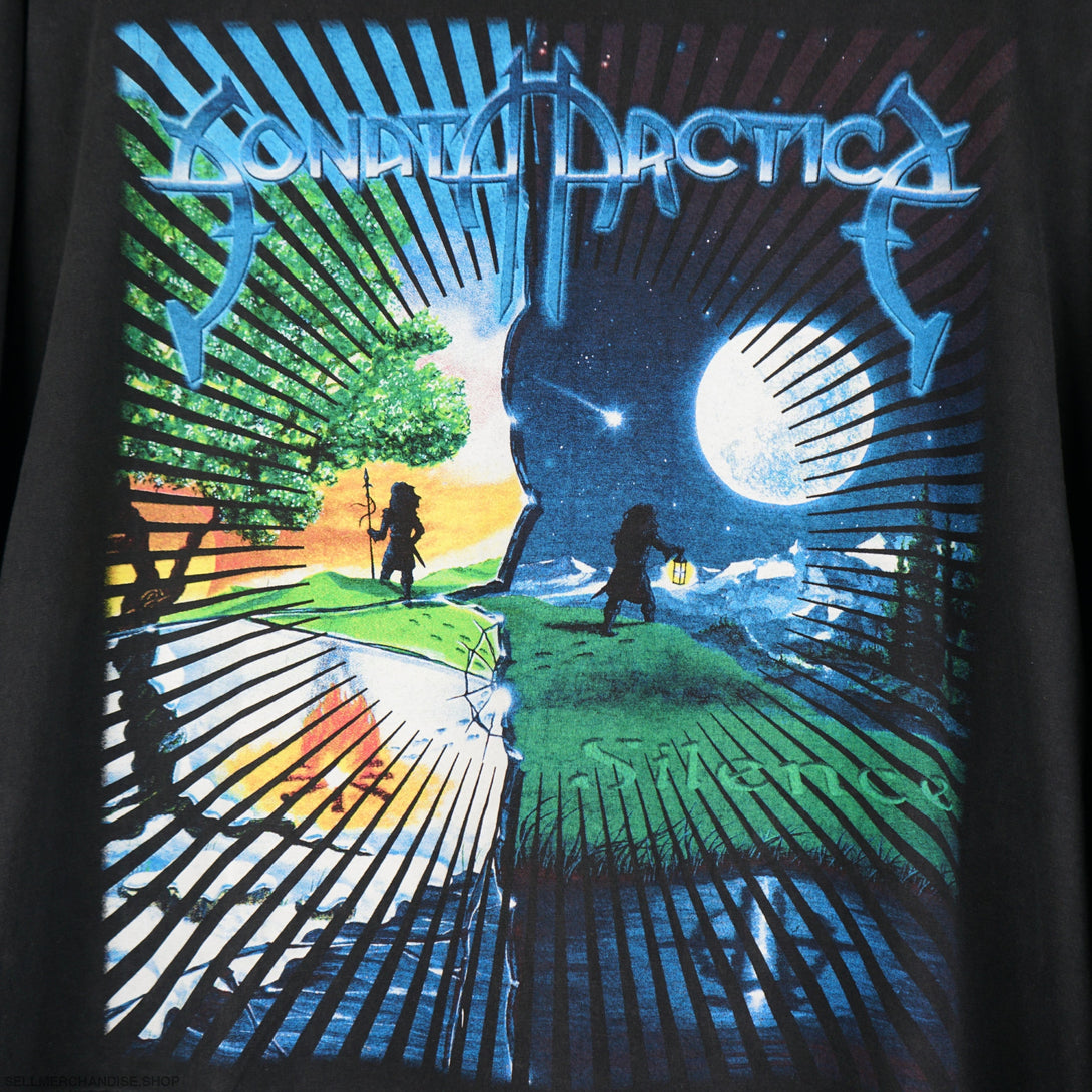 Vintage 2001 Sonata Arctica t-shirt 01 tour