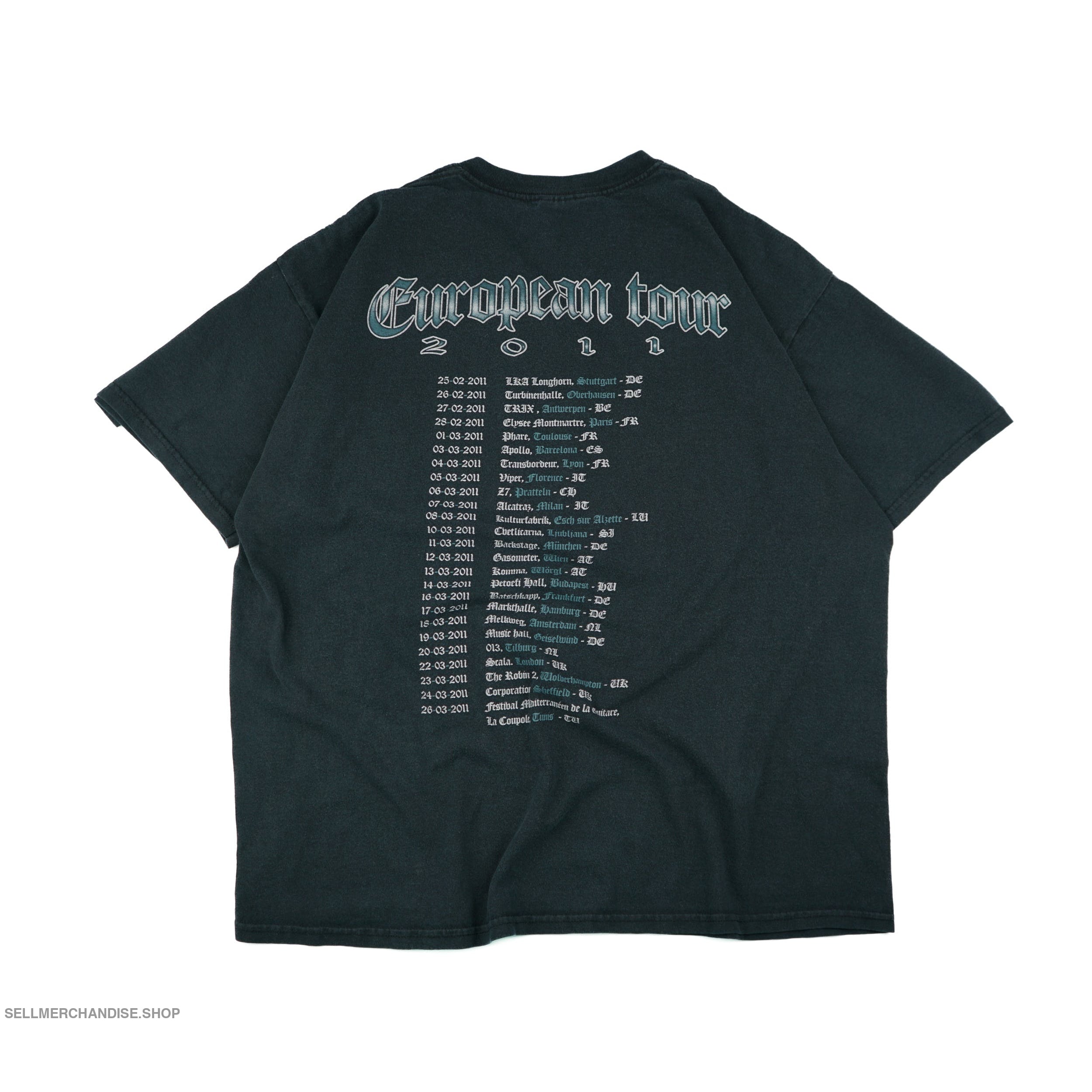 Vintage 2001 Symphony X Tour T-Shirt Iconoclast