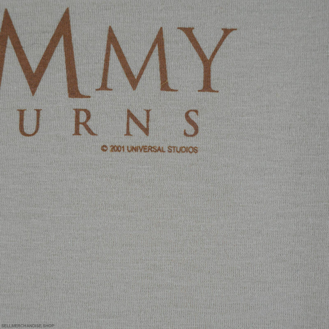 Vintage 2001 The Mummy Returns Movie T-Shirt