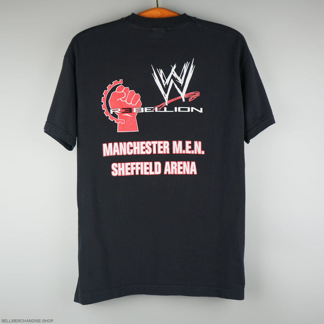 Vintage 2001 WWE WWF Rebellion T-Shirt
