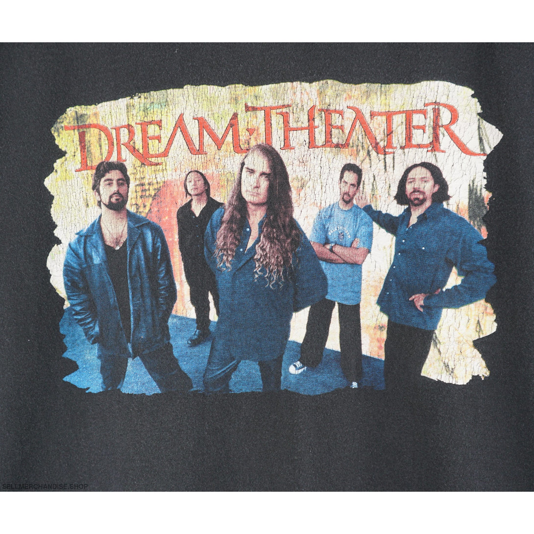 Vintage 2002 Dream Theater World Tour T-Shirt