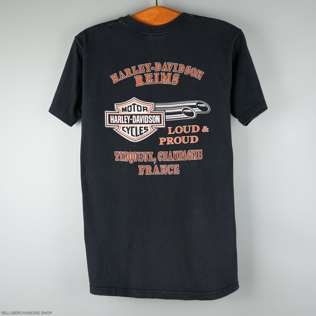 Vintage 2002 Harley Davidson France T-Shirt
