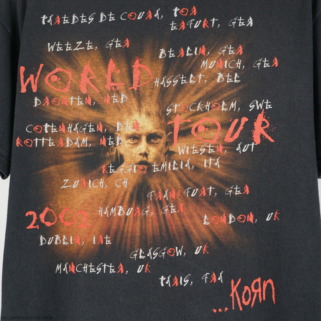 Vintage 2002 Korn t-shirt Untouchables