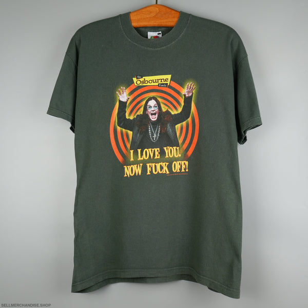 Vintage 2002 Ozzy Osbourne I love you now fuck off t-shirt