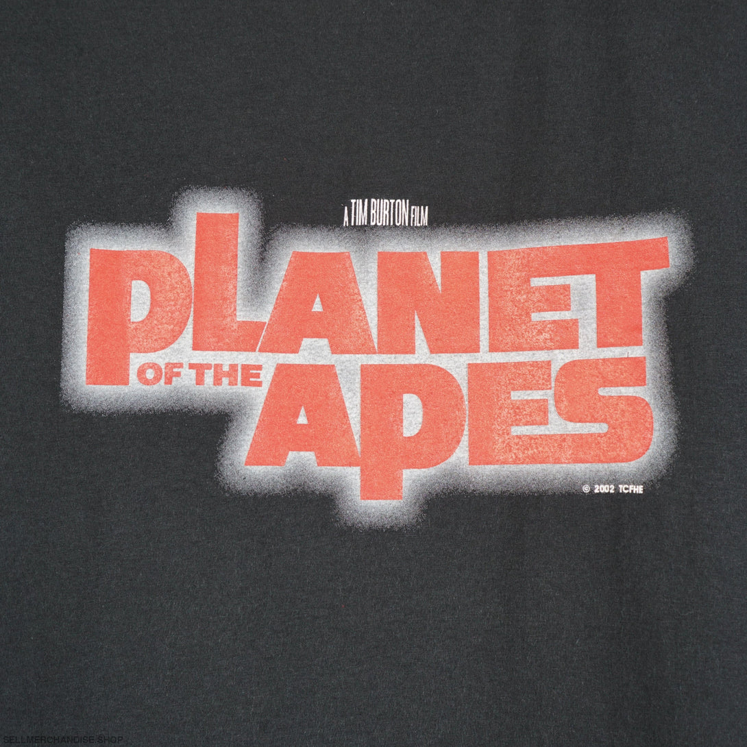 Vintage 2002 Planet of the Apes Movie T-shirt