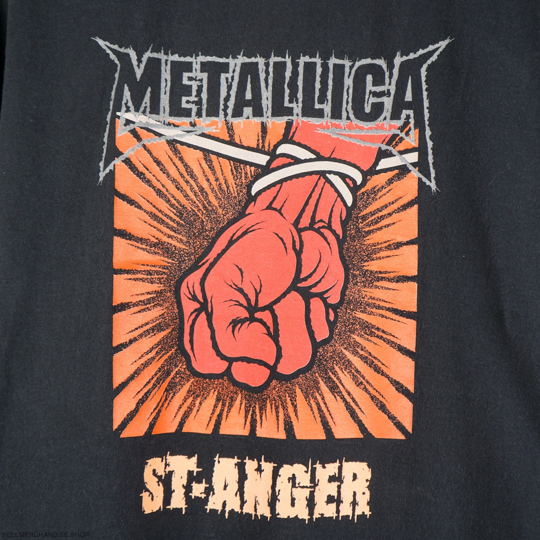 Vintage 2003-2004 Metallica Tour t-shirt St.Anger