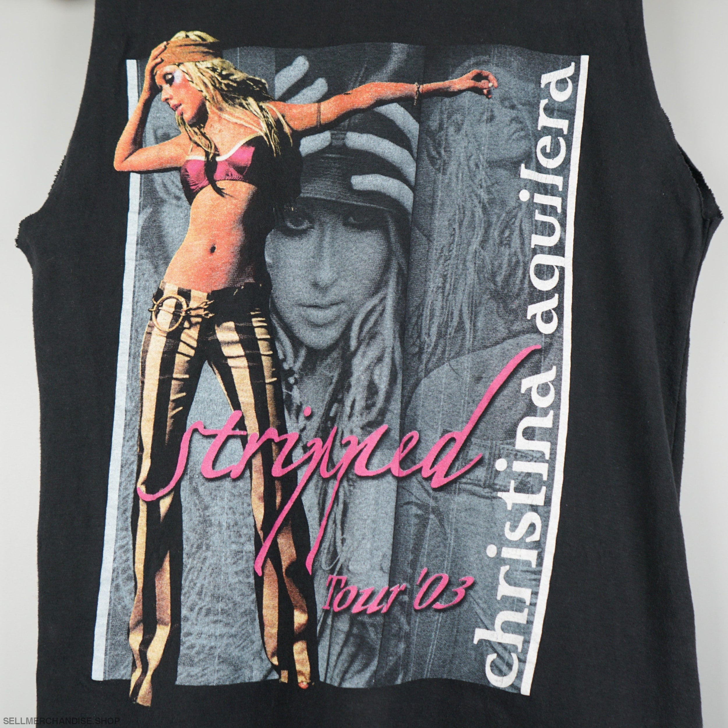 Vintage Christina factory Aguilera shirt