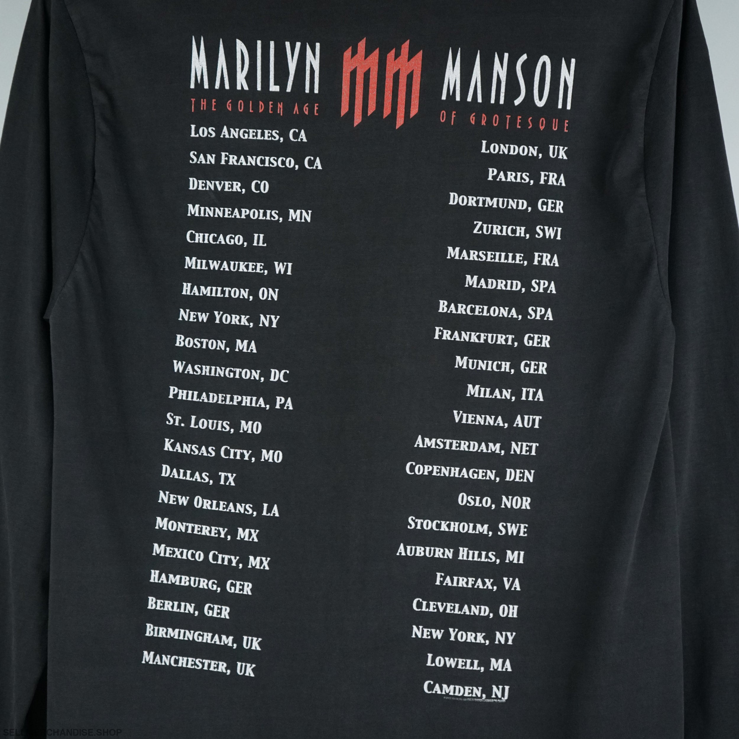 vintage 2003 Marilyn Manson t shirt | SellMerchandise