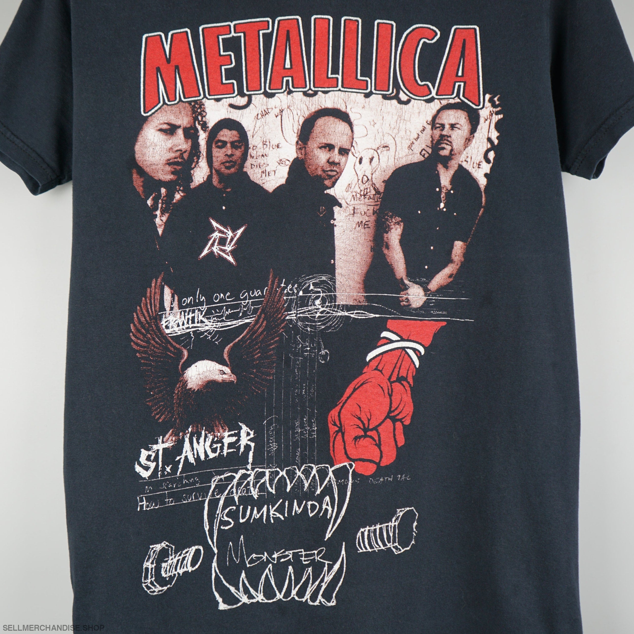 Vintage 2003 Metallica t-shirt St. Anger tour