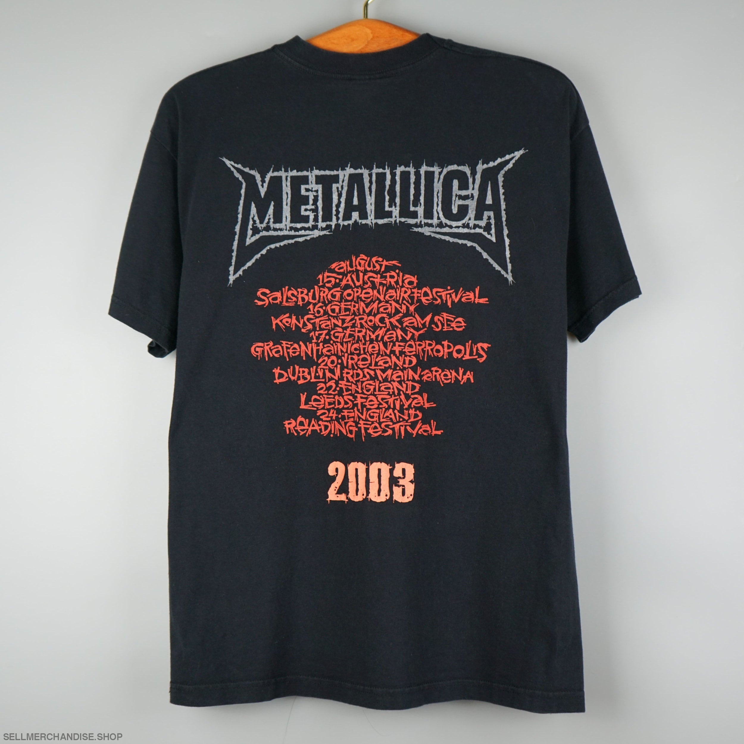 Vintage 2003 Metallica tour t-shirt St. Anger – SellMerchandise.Shop