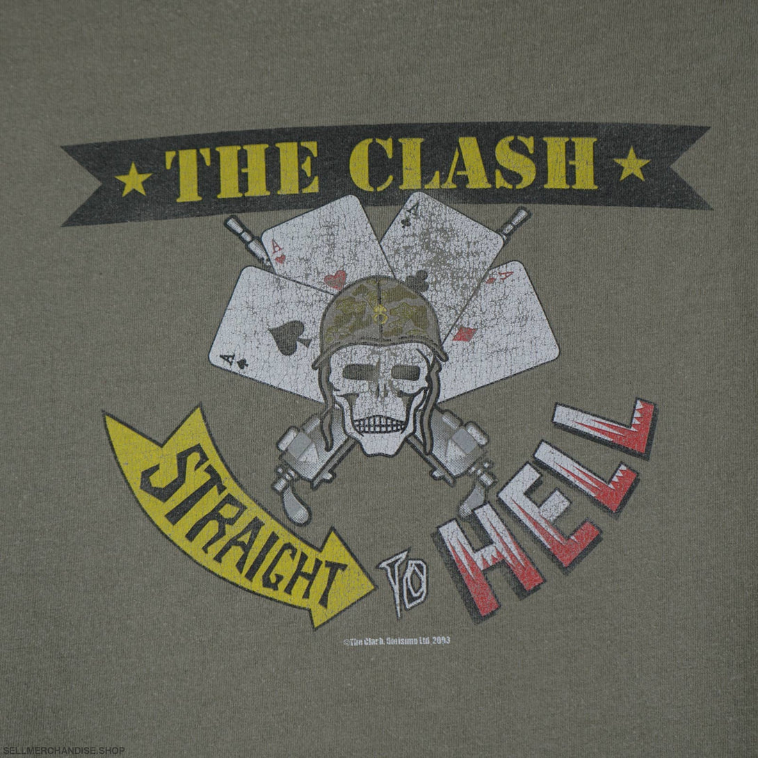 Vintage 2003 The Clash T-Shirt Straight to hell t-shirt