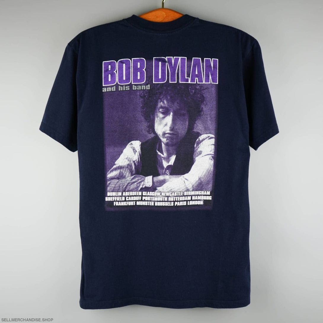 Vintage 2004 Bob Dylan And His Band Concert T-Shirt