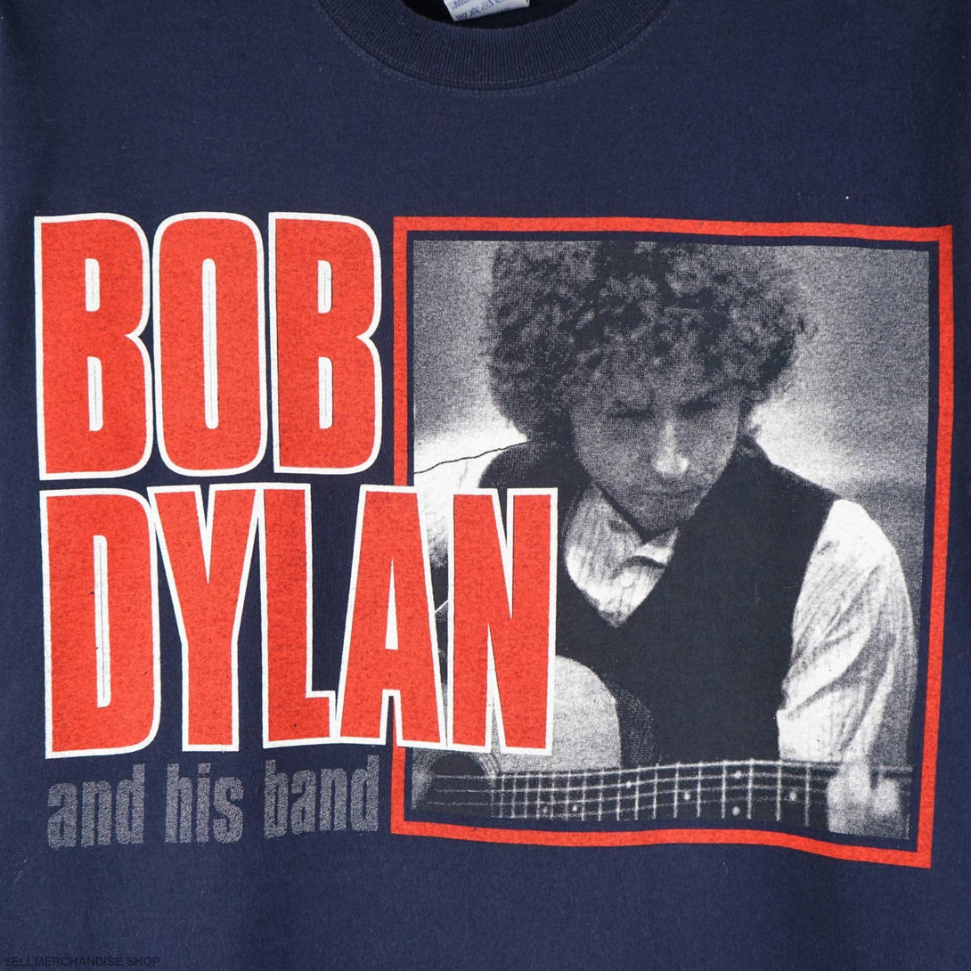 Vintage 2004 Bob Dylan And His Band Concert T-Shirt