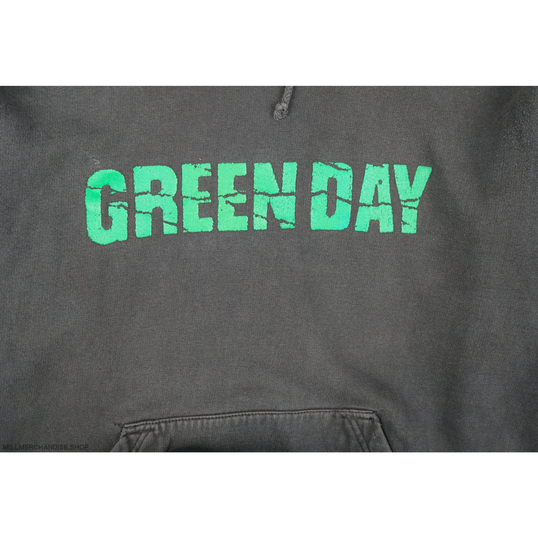 Vintage 2004 Green Day Hoodie American Idiot