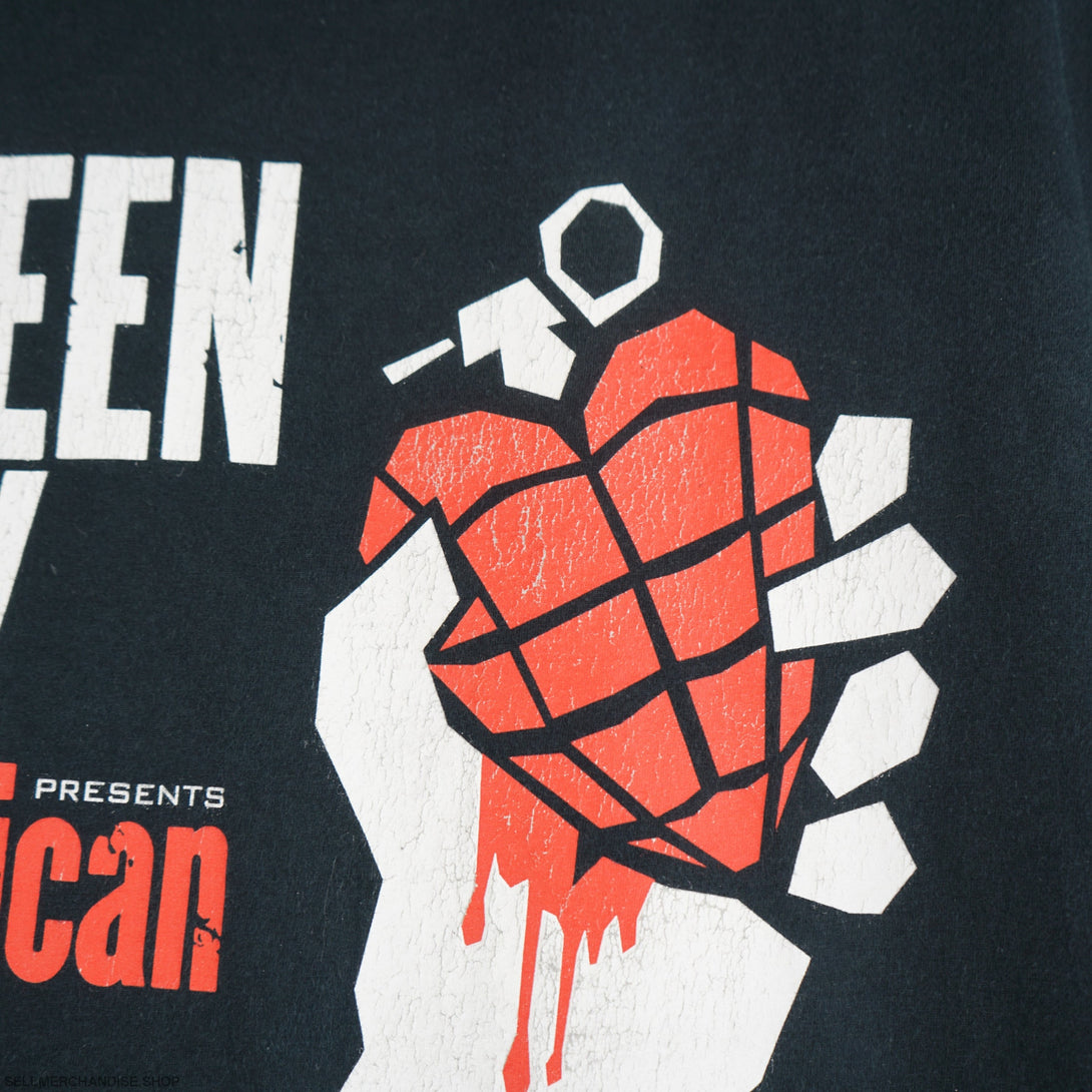 Vintage 2004 Green Day t-shirt American Idiot Album