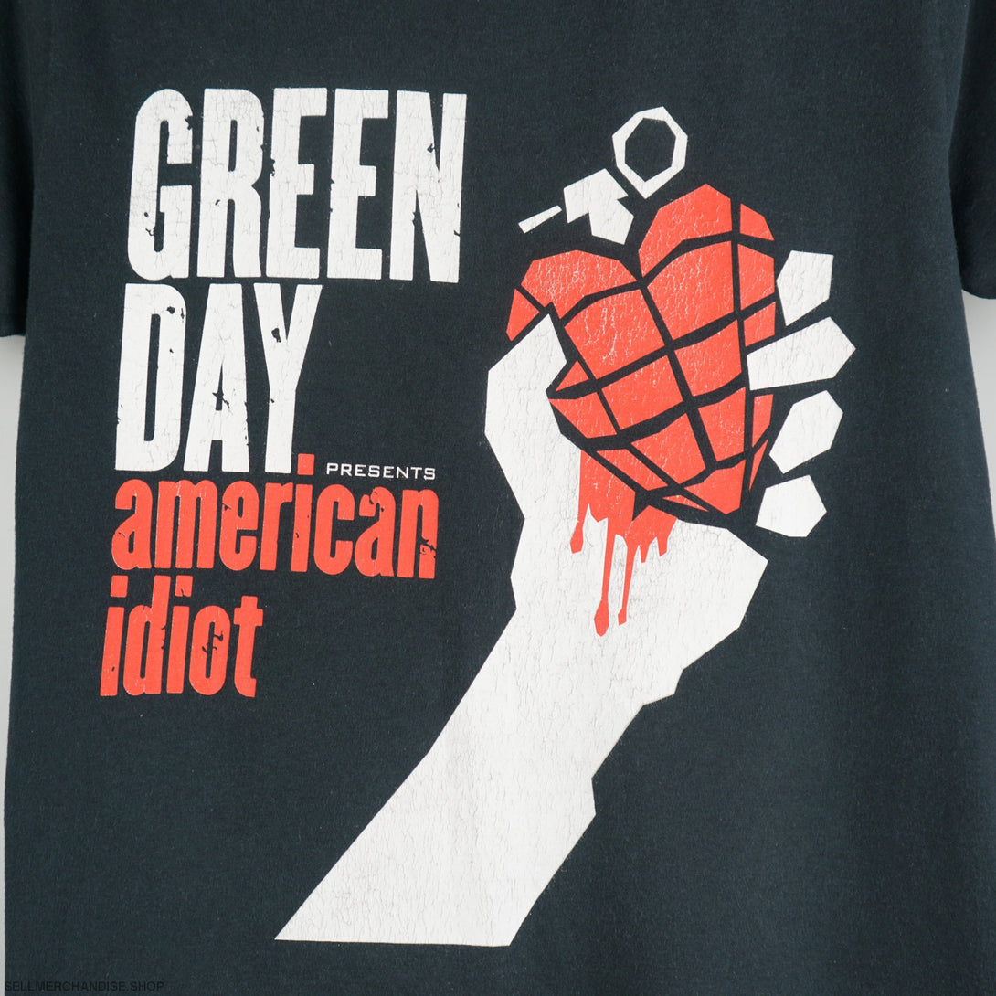 Vintage 2004 Green Day t-shirt American Idiot Album