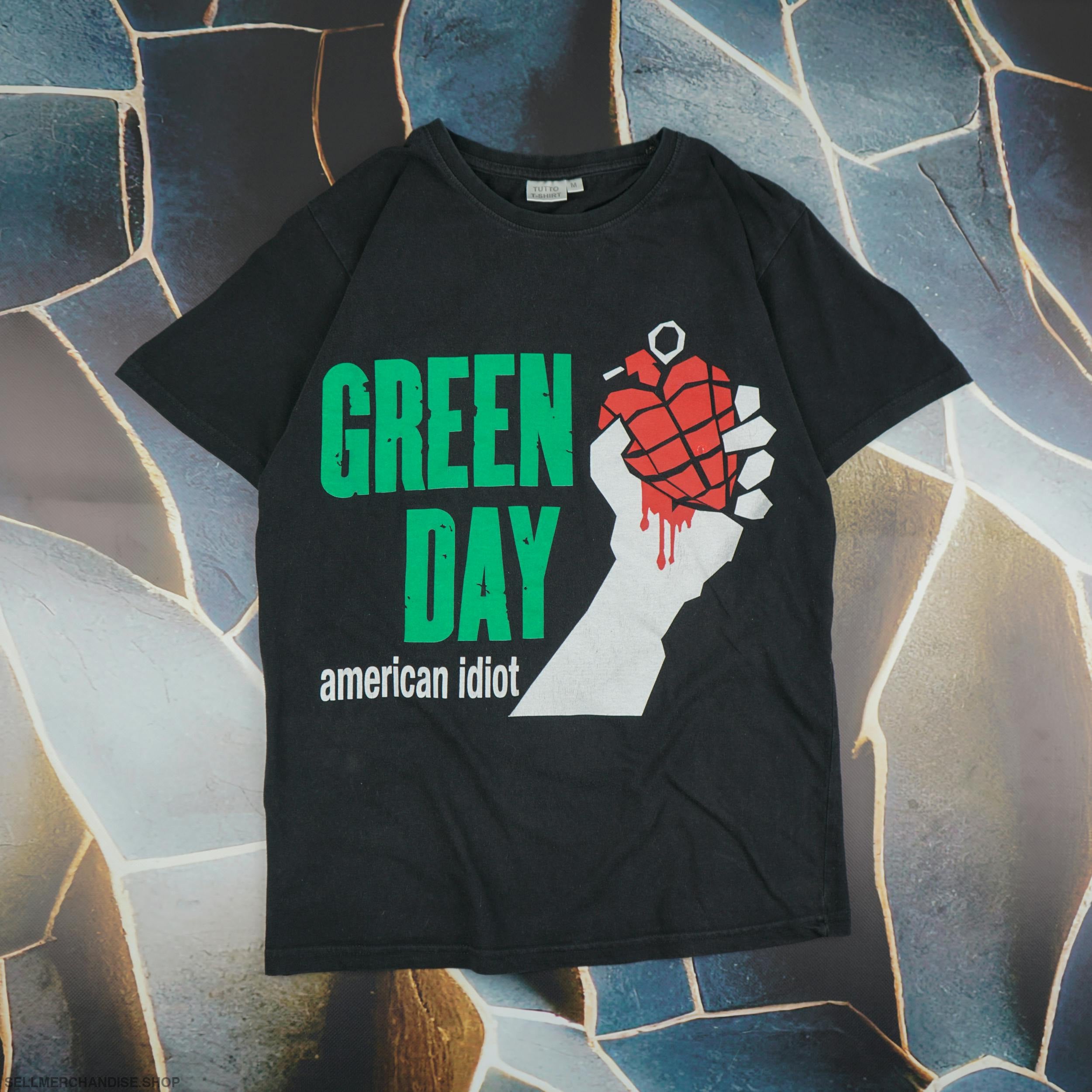 Green day american idiot t shirt online