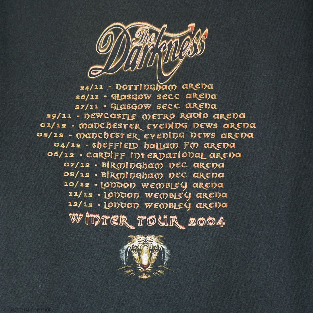 Vintage 2004 The Darkness Tour T-Shirt