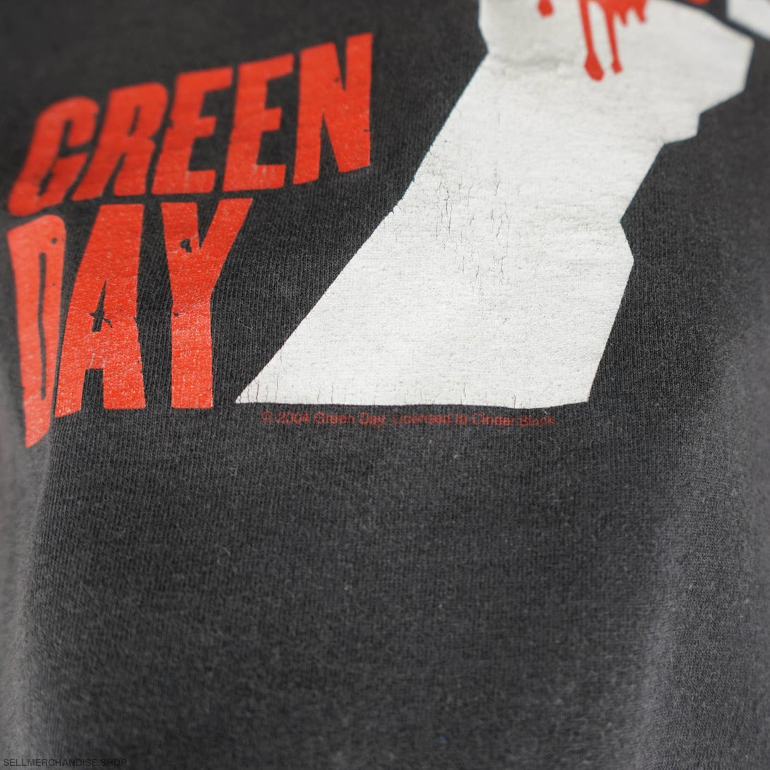 Vintage 2005 Green Day Tour T-Shirt