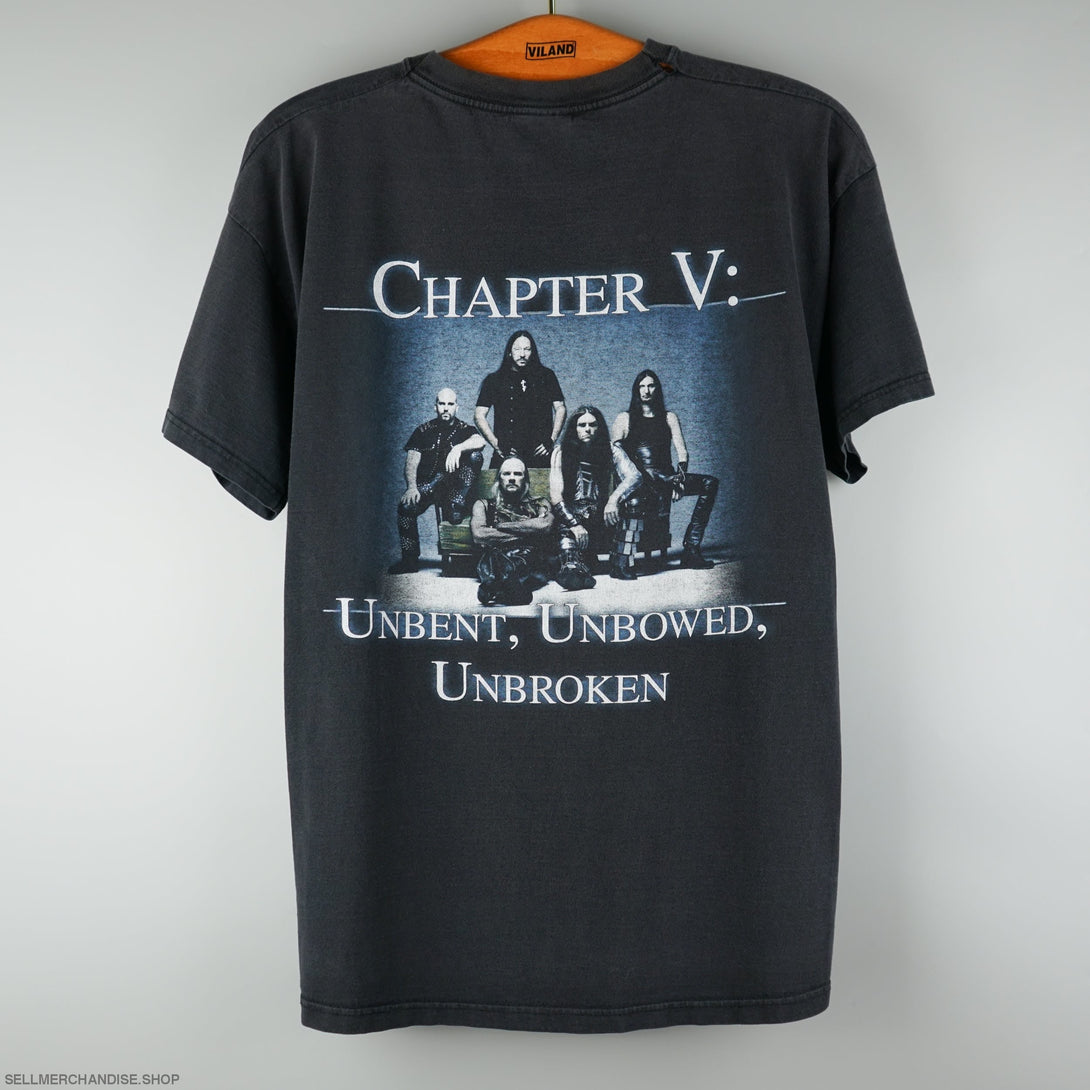 Vintage 2005 HammerFall T-Shirt Chapter V