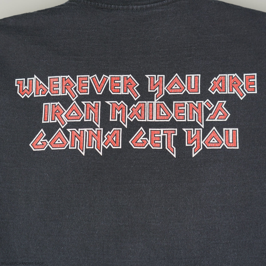 Vintage 2005 Iron Maiden T-Shirt Live After Death