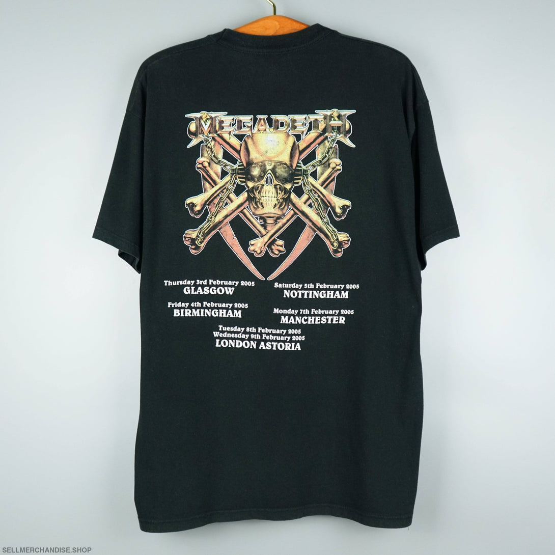 2005 Megadeth Tour t-shirt