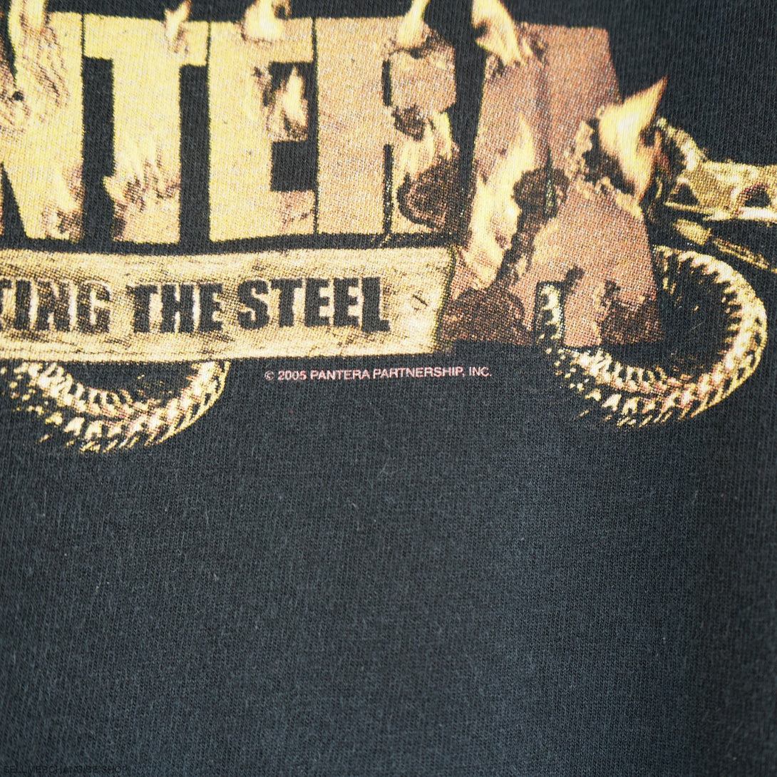 Vintage 2005 Pantera Reinventing the steel t-shirt