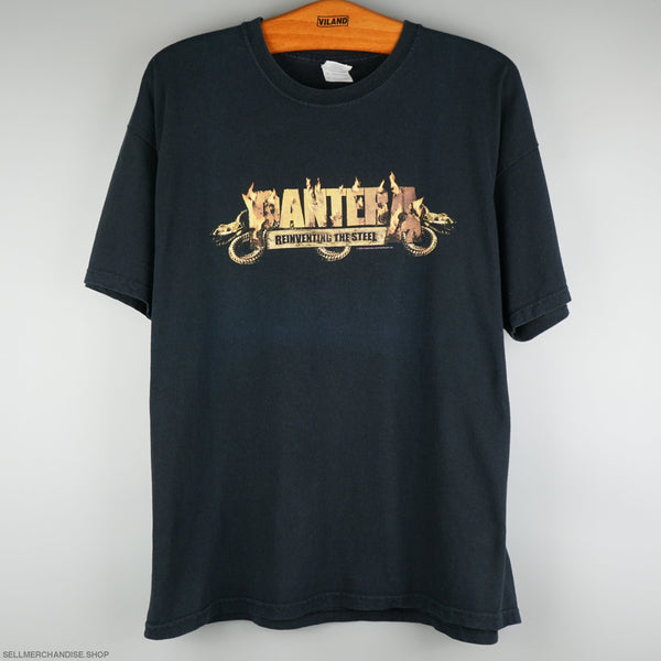 Vintage 2005 Pantera Reinventing the steel t-shirt