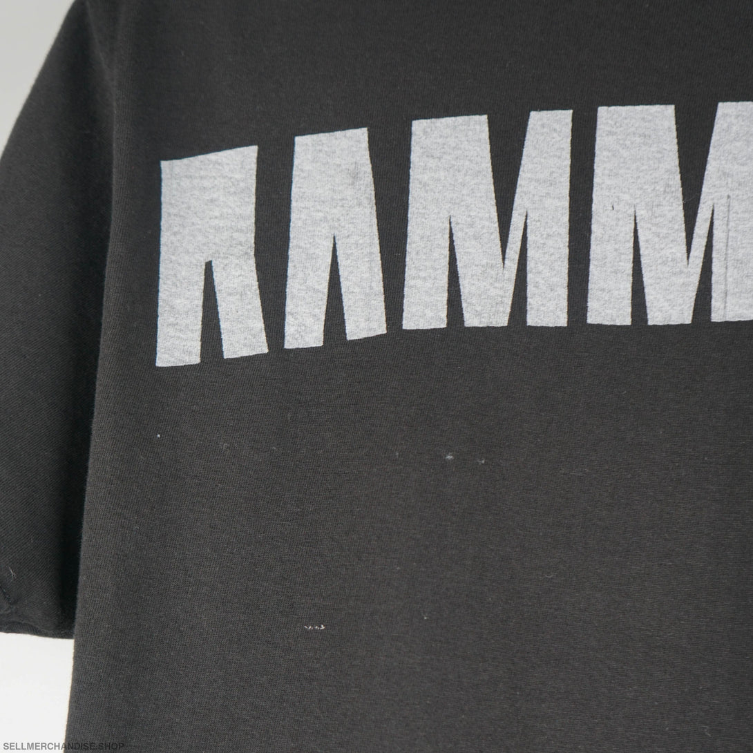 Vintage 2005 Rammstein T-Shirt Rosenrot