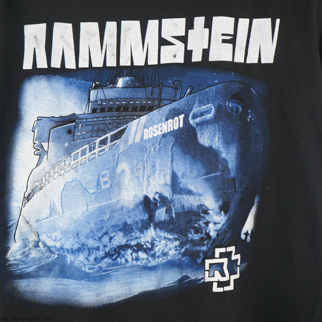 Vintage 2005 Rammstein T-Shirt Rosenrot