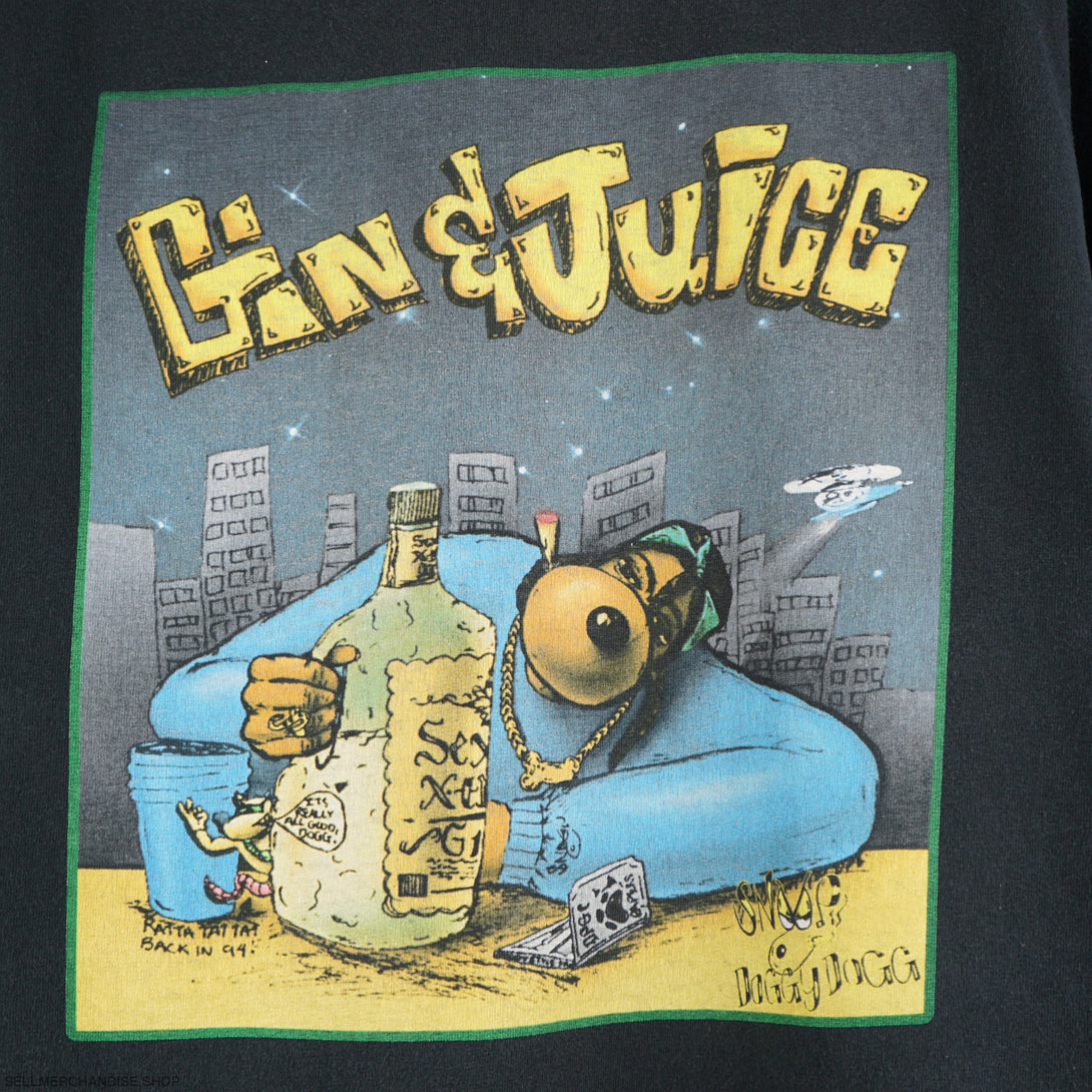 Vintage 2005 Snopp Dogg Gin&Juice T-Shirt