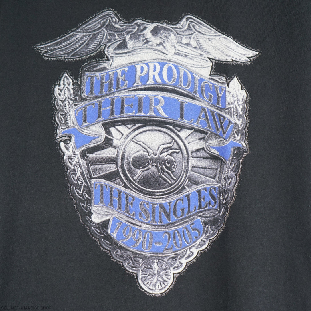 Vintage 2005 The Prodigy Tour T-shirt Their Law