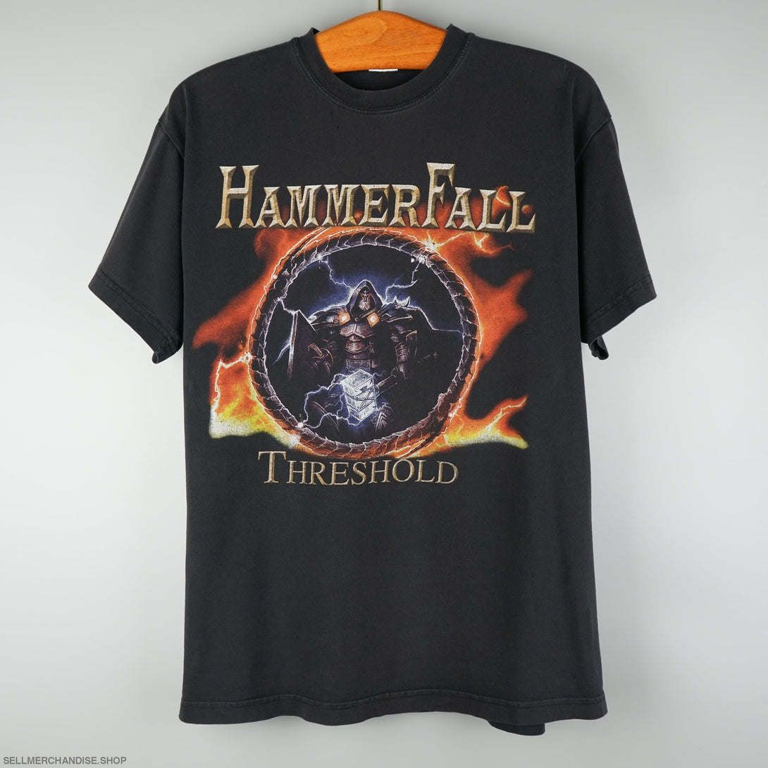 Vintage 2006 HammerFall T-Shirt Threshold Album