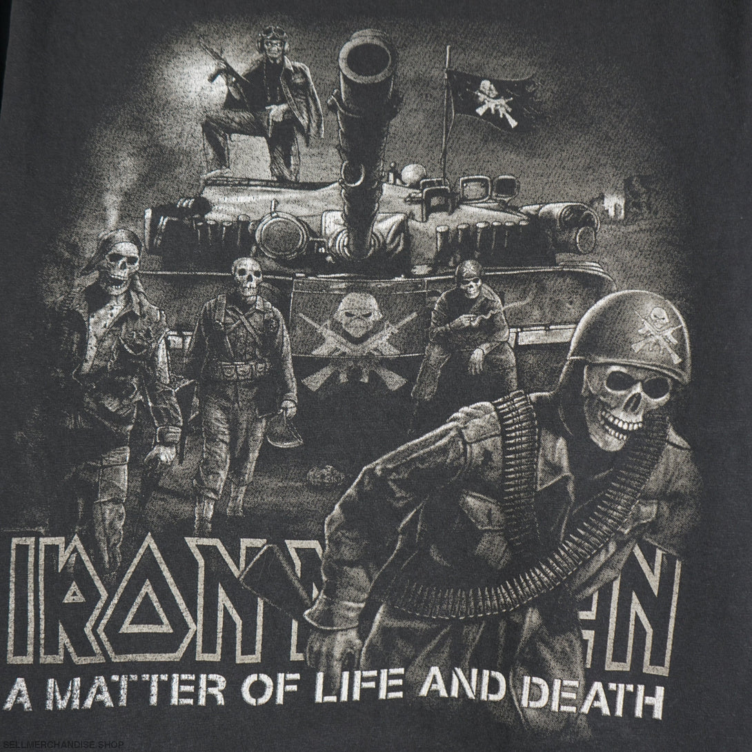 Vintage 2006 Iron Maiden A Matter of Life and Death t-shirt