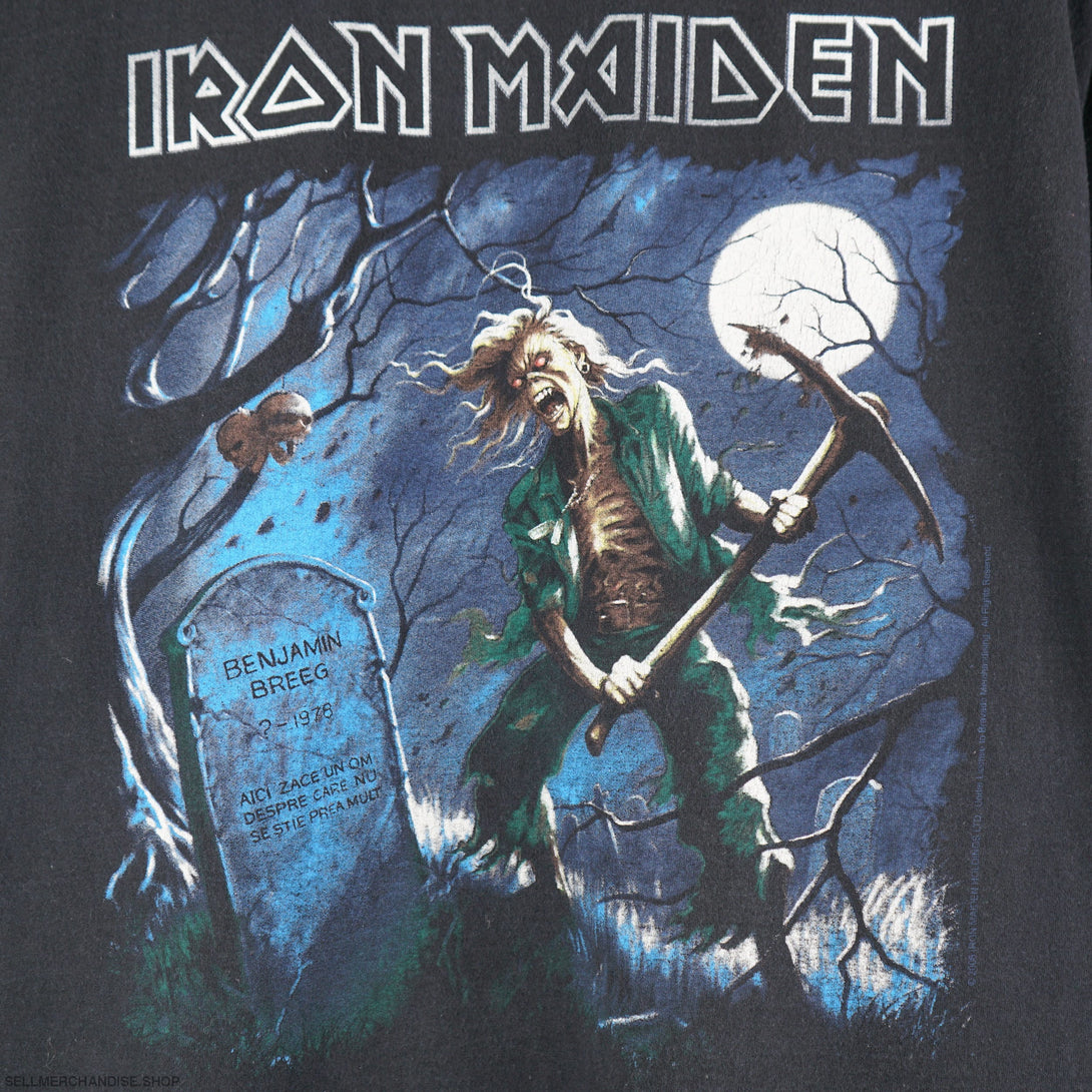 Vintage 2006 Iron Maiden Concert T-Shirt