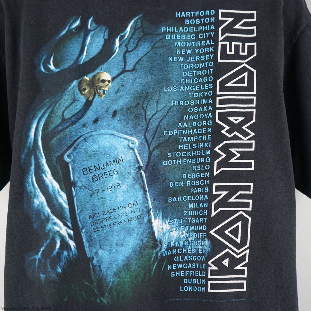 Vintage 2006 Iron Maiden Concert T-Shirt