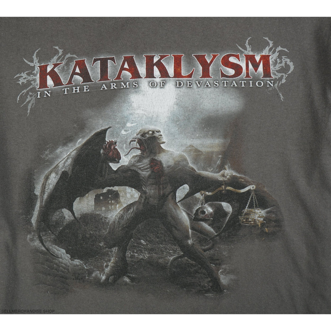 Vintage 2006 Kataklysm In the Arms of Devastation T-Shirt