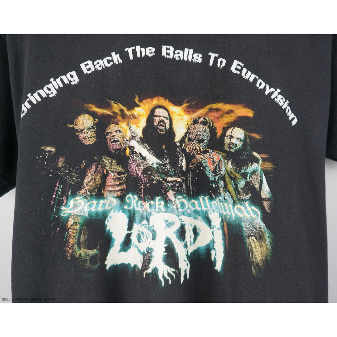 Vintage 2006 Lordi Eurovision Promo T-Shirt