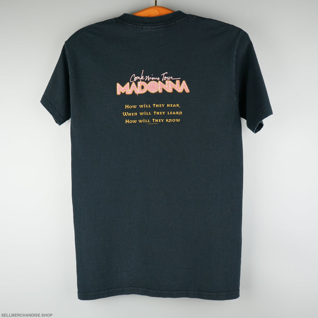 Vintage 2006 Madonna Confessions Tour T-Shirt