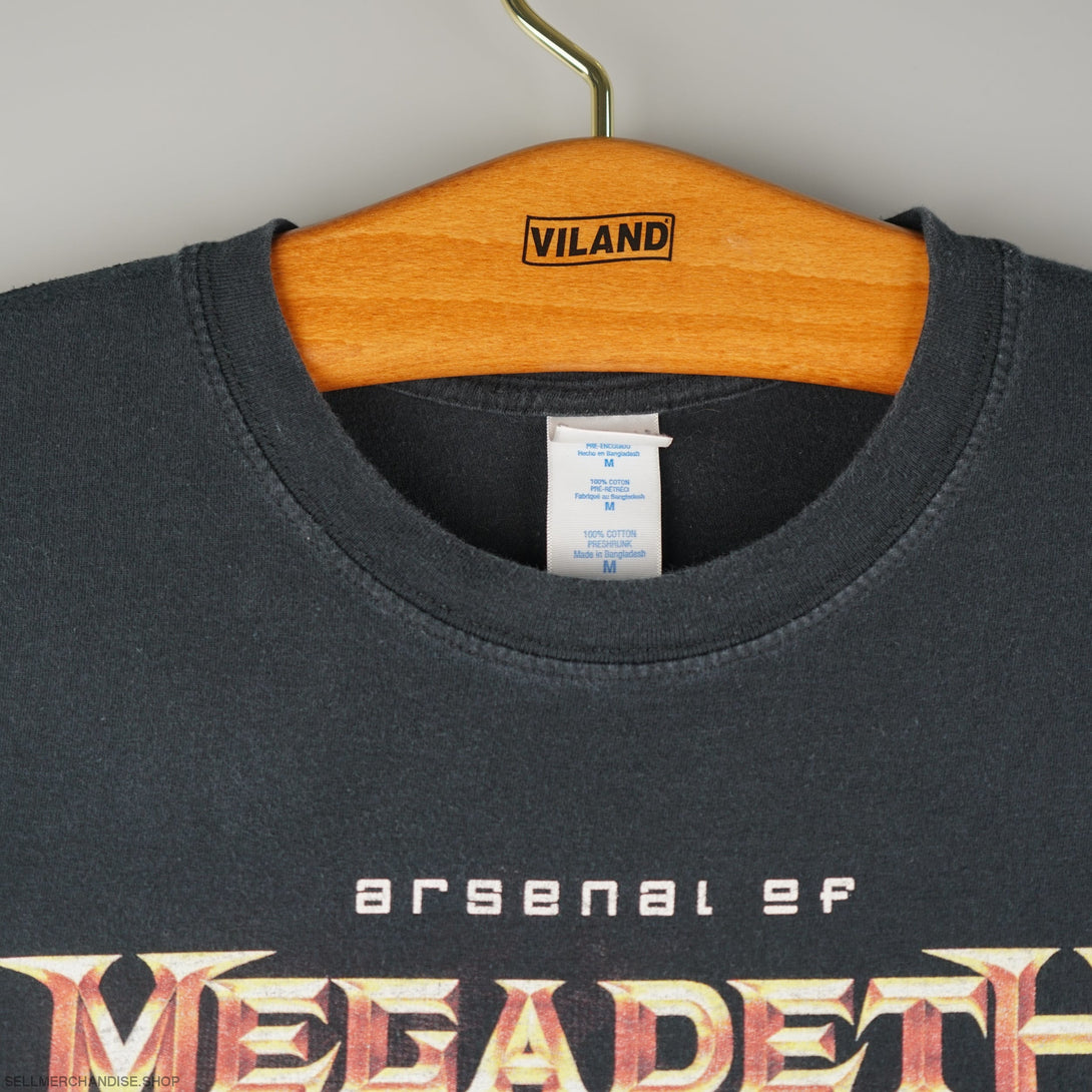 Vintage 2006 Megadeth T-Shirt Arsenal of Megadeth