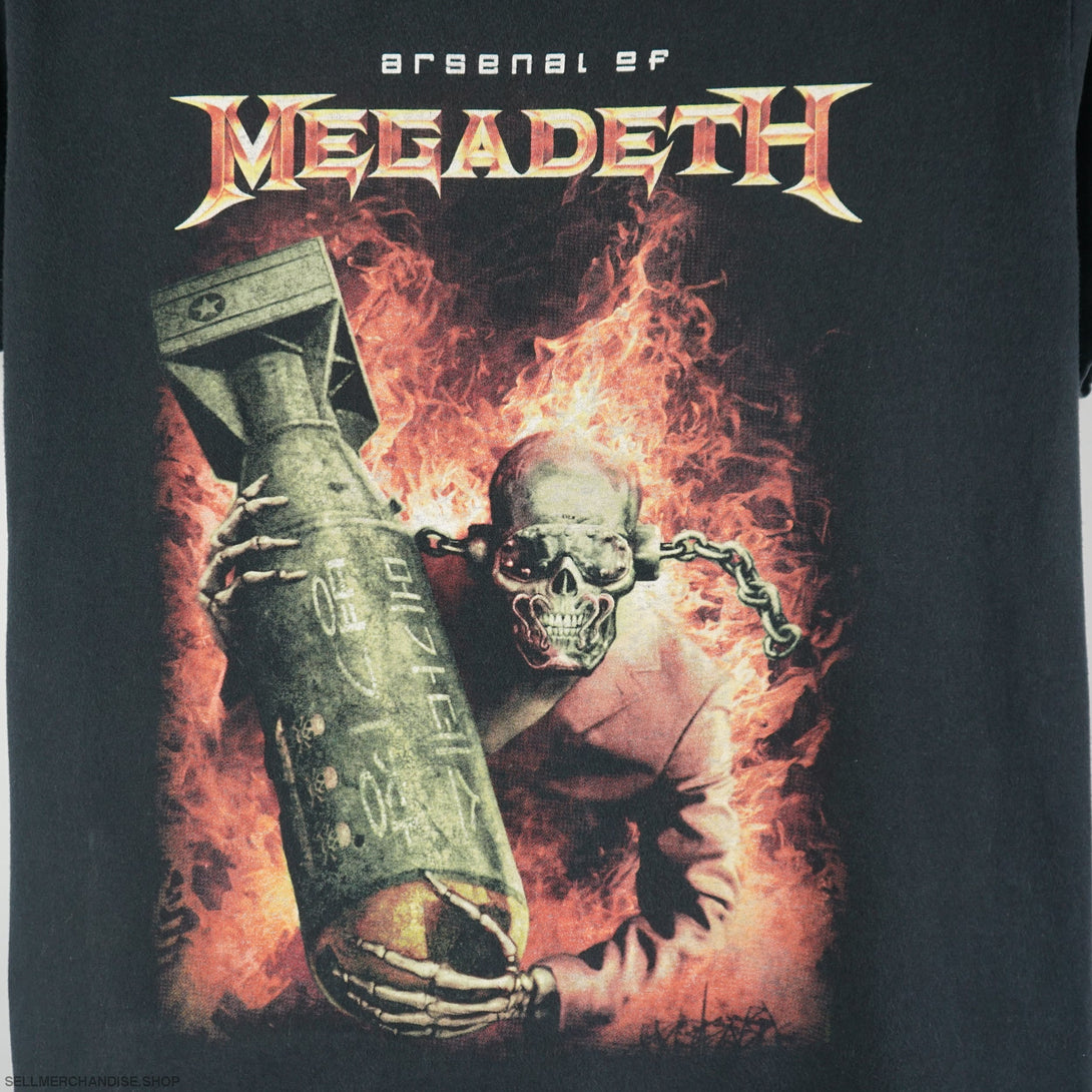 Vintage 2006 Megadeth T-Shirt Arsenal of Megadeth