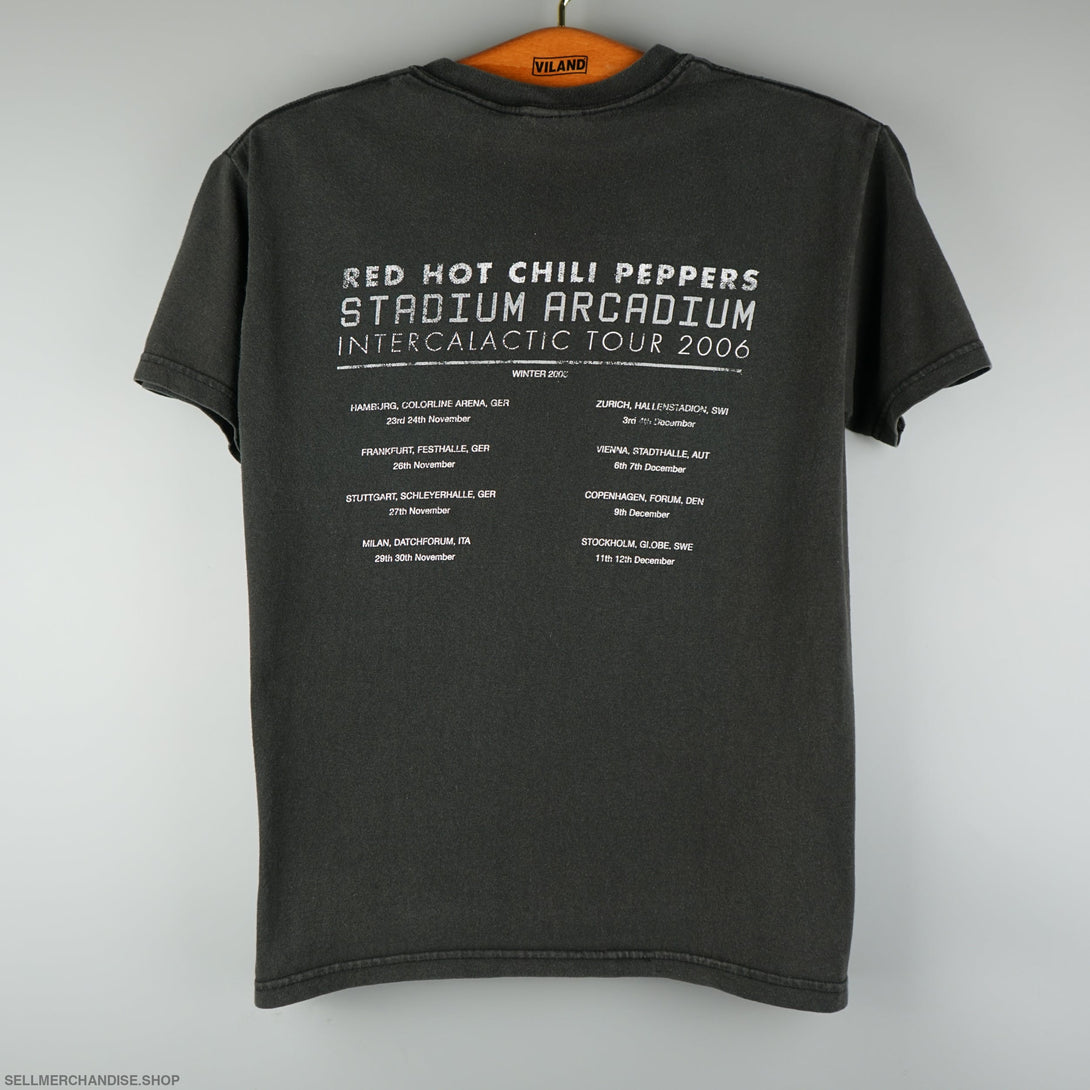 Vintage 2006 Red Hot Chili Peppers Tour T-Shirt Stadium Arcadium