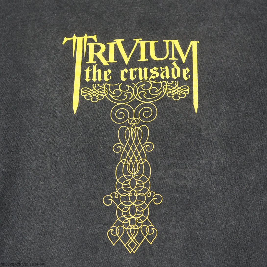 Vintage 2006 Trivium t-shirt The Crusade