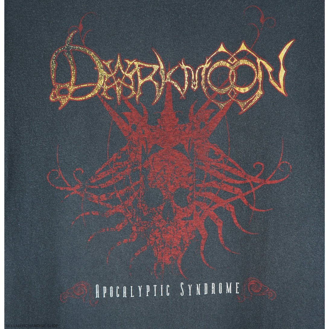 Vintage 2007 Darkmoon T-Shirt Melodic Death Metal